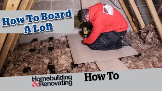 How to Board a Loft  ADVICE  Homebuilding [upl. by Dov]