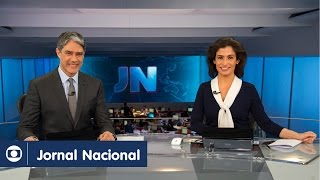 Jornal Nacional novo cenário mais amplo e interativo está no ar [upl. by Pudens184]