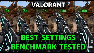 VALORANT BEST SETTINGS Benchmark [upl. by Stodder121]