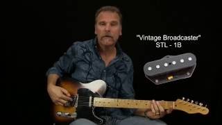 Seymour Duncan Broadcaster amp Vintage 54 Pickup Review [upl. by Bausch]