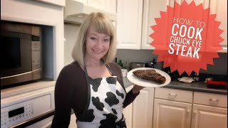 How to Cook Chuck Eye Steak [upl. by Septima]