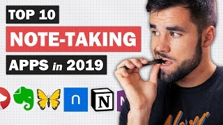 The 10 Best NoteTaking Apps in 2019 [upl. by Helmut]