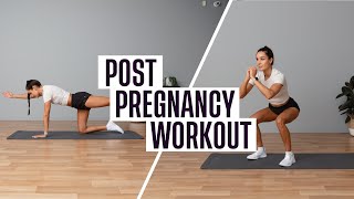 8Minute PostPregnancy Workout [upl. by Aicel]