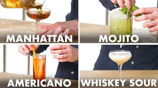 How To Mix Every Cocktail  Method Mastery  Epicurious [upl. by Yerffe]