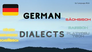 10 Deutsche Dialekte  10 German Dialects [upl. by Harsho]