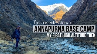 Annapurna Base Camp The Complete ABC Trek Experience  Indian in Nepal  Antarik Anwesan [upl. by Bergerac]