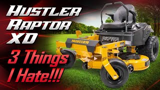 3 THINGS I HATE  Hustler Raptor XD Review  Overview [upl. by Fenny710]