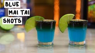 Blue Mai Tai Shot [upl. by Airetnahs]