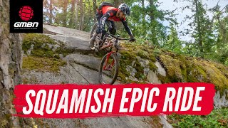 Getting Gnarly In The Pacific NorthWest  Neil Rides Squamishs Epic Mountain Bike Trails [upl. by Aradnahc]