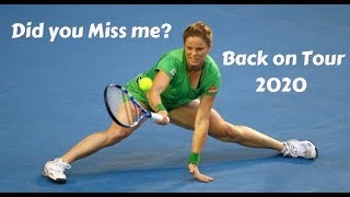 Kim Clijsters Best Points  Back On Tour 2020 [upl. by Erusaert]