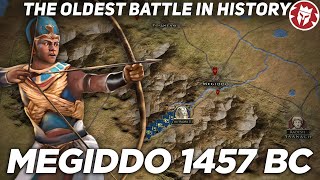 Megiddo 1457 BC  Oldest Battle in History  Bronze Age DOCUMENTARY [upl. by Treiber]