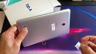 Galaxy Tab A How to Insert SD Card Correctly [upl. by Atilegna917]