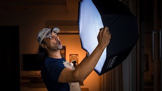 Godox 80 cm octagon softbox unboxing and review [upl. by Ilario386]