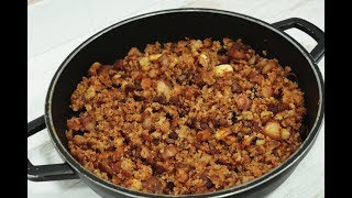 RECETA DE LAS AUTÉNTICAS MIGAS DE PAN [upl. by Zechariah413]