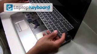 Lenovo Ideapad Keyboard Installation Z570 B570 Guide  Remove Replace Install Pavilion Laptop Z560 [upl. by Drewett]