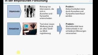 Gütekriterien empirischer Forschung 627 [upl. by Clover]