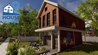 Buying quotOver The Garagequot To Start First Flip  House Flipper 2 [upl. by Dawes]