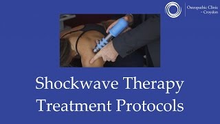 Introduction to Shockwave Therapy part 2  Treatment Protocols [upl. by Heber]