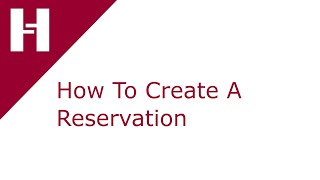 Opera PMS  How To Create A Reservation [upl. by Oravla]