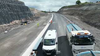 A465 dual carriageway between Hirwaun and Dowlais [upl. by Sandberg818]