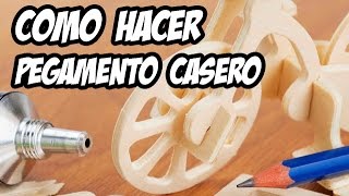 Como hacer pegamento casero  Engrudo [upl. by Shiri]