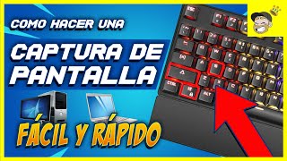 ✅ Como tomar una CAPTURA de PANTALLA en cualquier PC o LAPTOP 【2022】 [upl. by Abrahams381]