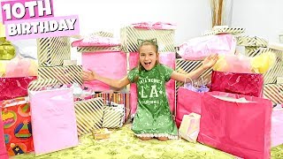 🎈CILLAS 10TH BIRTHDAY MORNING OPENING PRESENTS 🎁 [upl. by Mady]