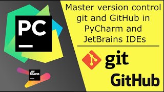 How to use git and GitHub with PyCharm and any other IntelliJ IDE [upl. by Ailemac55]