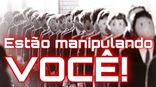 10 Estratégias de Manipulação em Massa que os Poderosos usam para Controlar você [upl. by Ranit]