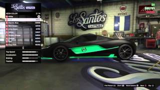 GTA V Online Progen T20 customization [upl. by Dusa43]