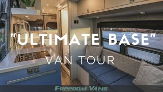 Sprinter 170quot Van Conversion With Full Bathroom TOUR [upl. by Wj]