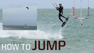 How to Jump KITESURFING [upl. by Allmon]