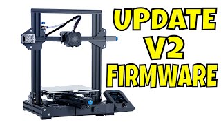 Creality Ender 3 V2 Firmware Update  Motherboard and Display [upl. by Aihsitan]