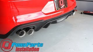 20182020 Mustang GT Install Roush CatBack Exhaust Kit [upl. by Fionna318]