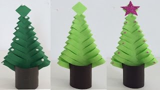 ARBOLITO NAVIDEÑO DE PAPEL PAPER CHRISTMAS TREE DECORACIONES NAVIDEÑAS CHRISTMAS DECORATIONS [upl. by Egdirdle510]