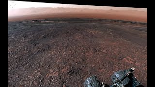 NASAs Curiosity Mars Rover Departs Vera Rubin Ridge 360 View [upl. by Retsof778]