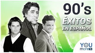 ÉXITOS DE LOS 90  1 Hora de Música en español [upl. by Wurtz920]