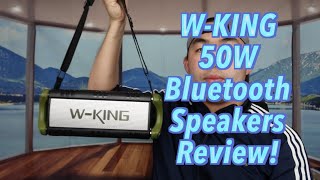 WKING 50W Bluetooth Speaker Review Worth it [upl. by Ulland589]