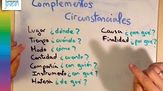 Complementos circunstanciales [upl. by Phaih]