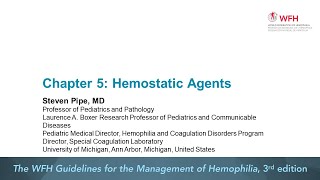 Chapter 5 Hemostatic Agents [upl. by Euqinomod]