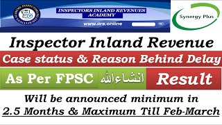 Inspector Inland Revenue Result Update FPSC Visit 17102024 [upl. by Siurtemed]