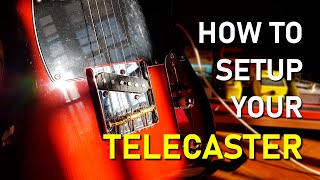 Perfect Telecaster setup  Full tutorial [upl. by Goeger]