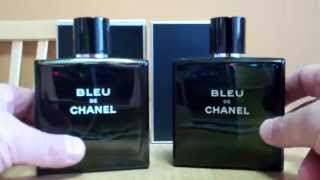 Real vs Fake Part 5 Bleu De Chanel by Chanel What to Look For [upl. by Dermot]