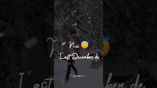 Mint Mint lange Gin Gin baliye nii Last December de Din BaliyeDecember Punjabi song status viral [upl. by Eladroc748]