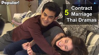 5 Contract Forced Marriage Thai Dramas to Watch  Part 1  Top Rated Lakorn Thai Series [upl. by Luwana869]