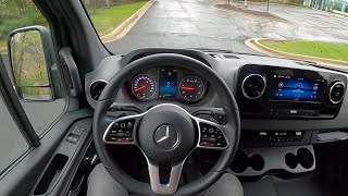 2019 MercedesBenz Sprinter 3500XD Crew Van  POV Review [upl. by Oza]