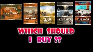 Terraforming Mars Expansions  Which Should You Get [upl. by Neelahs]