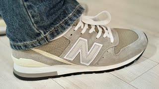 New Balance Made in USA 996 Grey U996GR [upl. by Lorna]