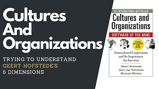 Cultures And Organizations Trying To Understand Geert Hofstedes 6 Dimensions [upl. by Scevo]