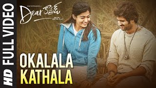 Dear Comrade  O Kalala Kathala Video Song  Sathya PrakashChinmayi Sripada  Rehman [upl. by Swetiana767]